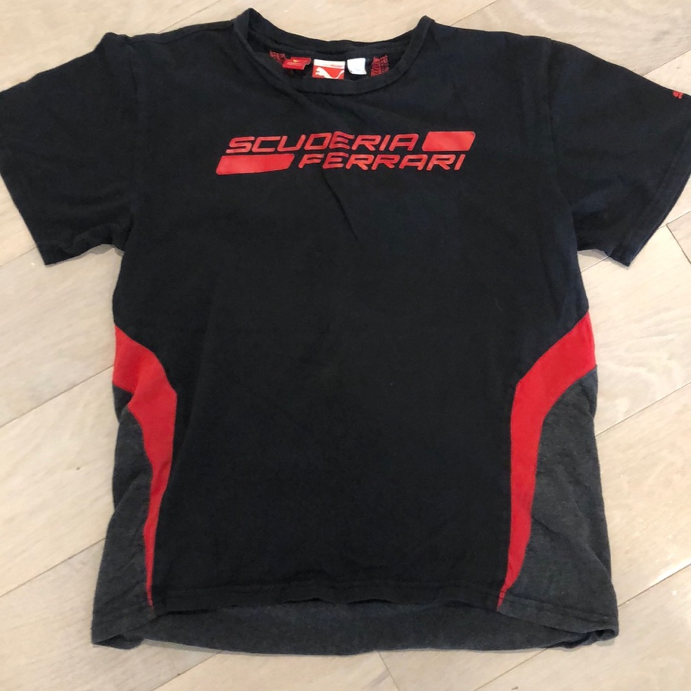 Puma Ferrari teeshirt.  So cool. Size L.